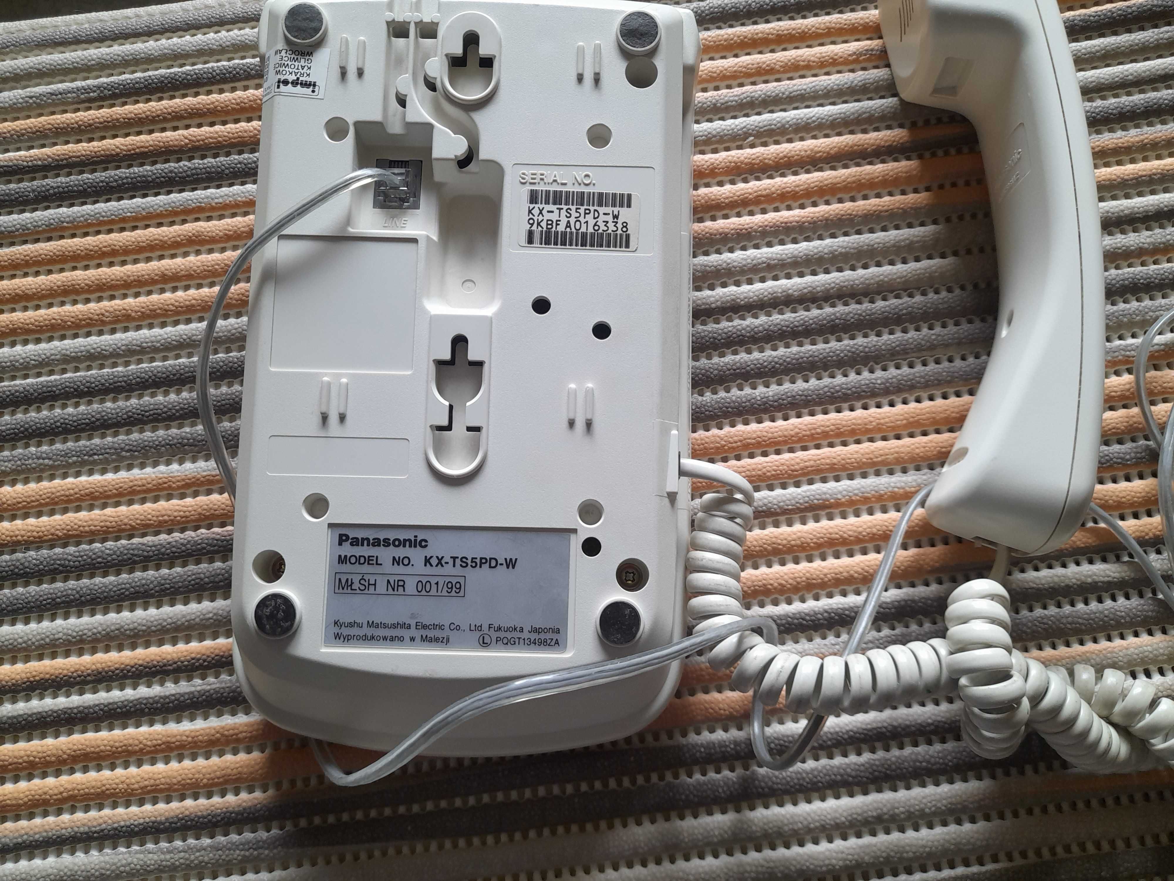 telefon stacjonarny firmy Panasonic