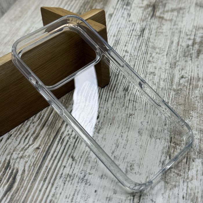 Чехол прозрачный Fibra Crystal на iPhone 17 Pro Max/ 17 Pro/ 17 Чохол