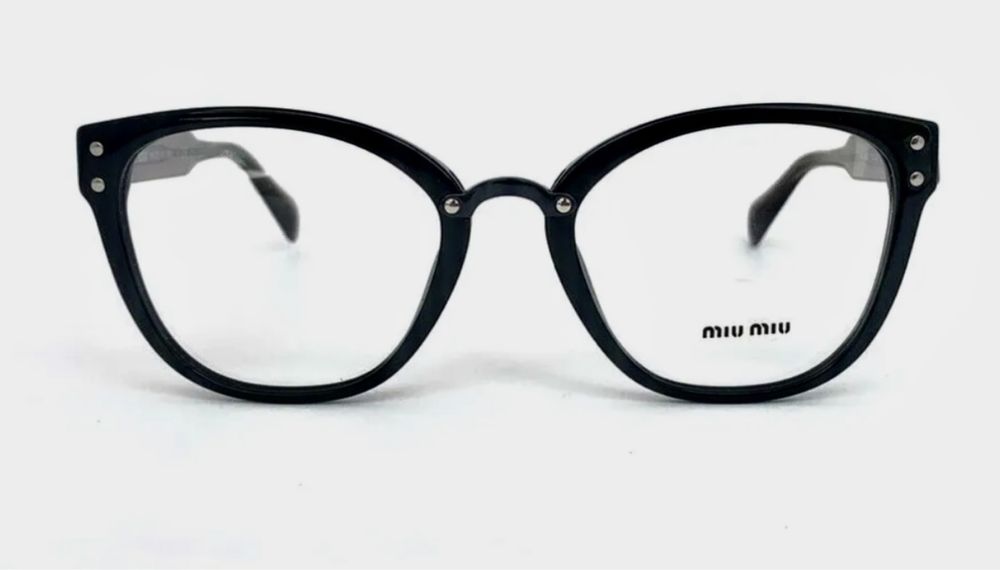 Nowe okulary MIU MIU Frames Black Acetate Women