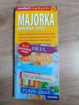 Majorka Minorka Ibiza laminowany map&guide XL 2W1 przewodnik i mapa