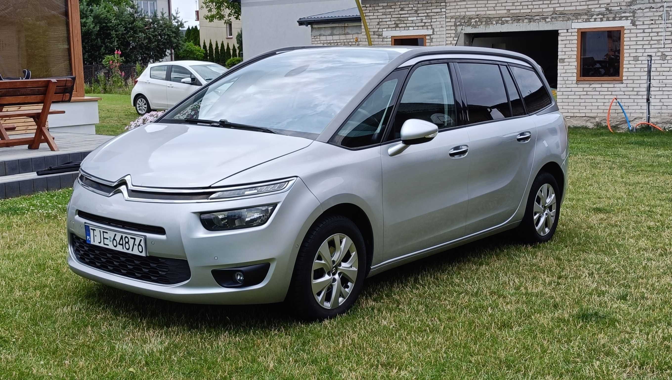 Citroen C4 Grand Picasso 1.6HDI 2013r 7-osobowy Kamera Cofania Automat