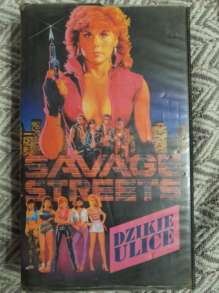 Dzikie ulice Savage Streets VHS