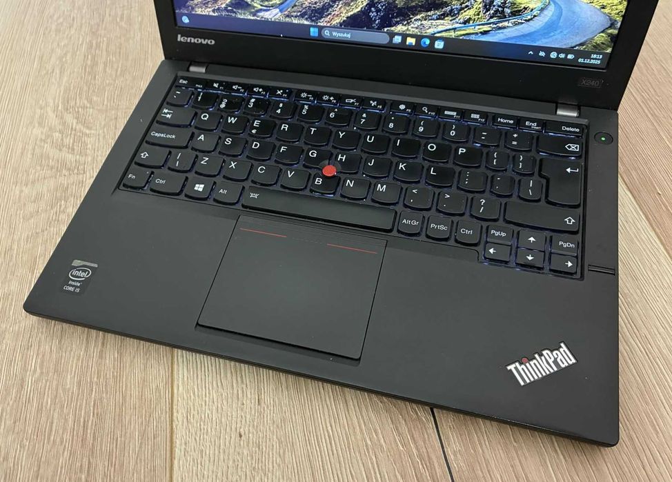 Laptop Lenovo ThinkPad x240 i5-4200U 8GB SSD 256GB Win11