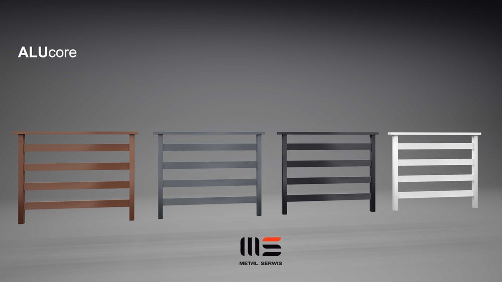 Balustrada francuska aluminiowa balkon francuski 130cm RAL WYSYŁKA
