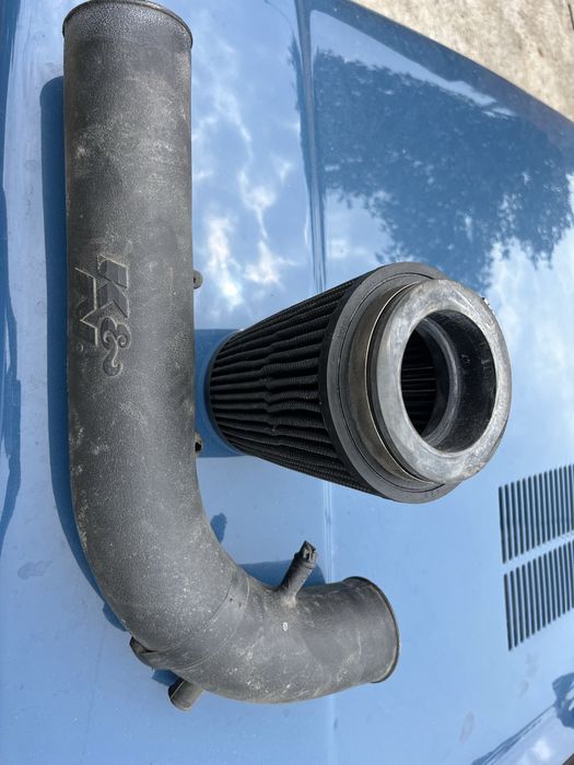 Filtro de ar e tubo KN