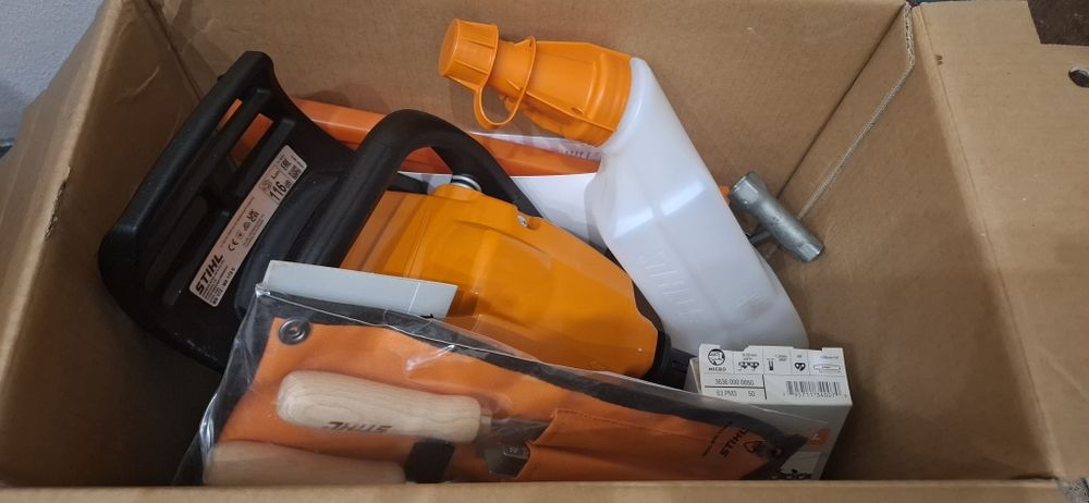 Nowa Pilarka stihl piła spalinowa +dodatki