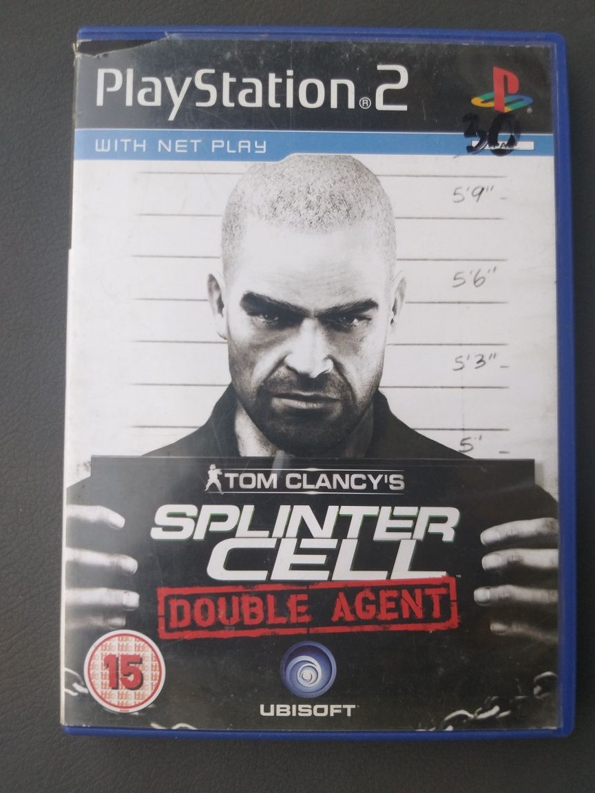Gra Tom Clancys Splinter Cell Double Agent PS2 Play station ps2