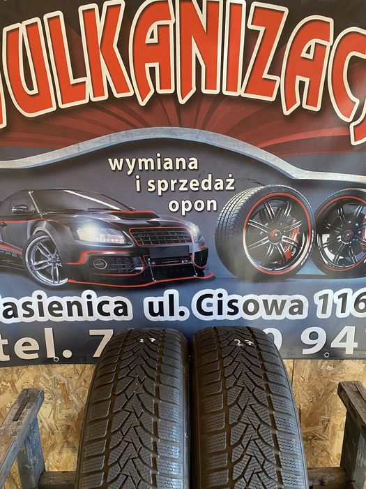 2x Opony zimowe Uniroyal WinterExpert 215/50R18 92V 2021rok JAK NOWE