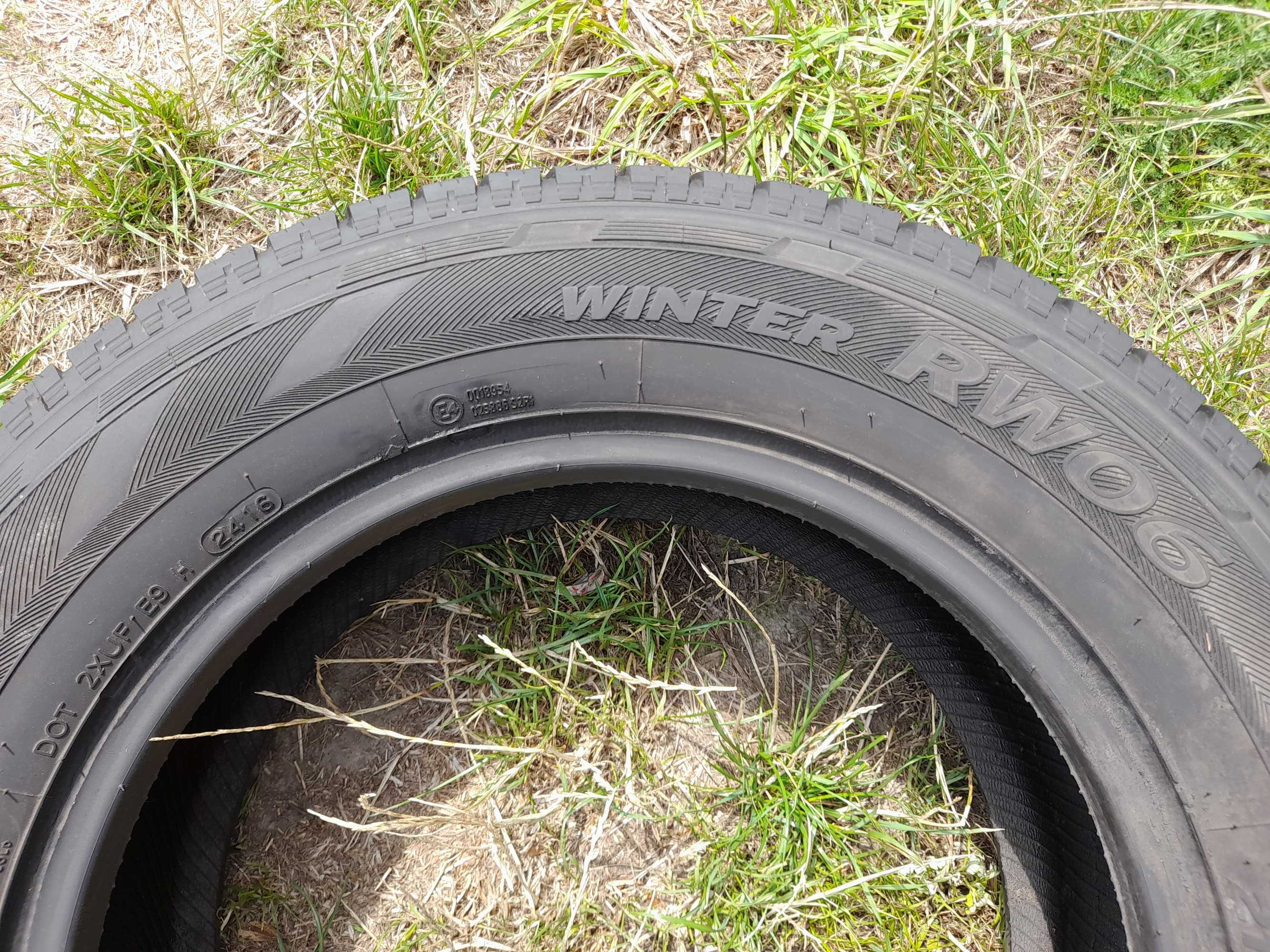 1szt zima hankook RW06 winter 215/65/16C 106/104T guma 6,5mm P