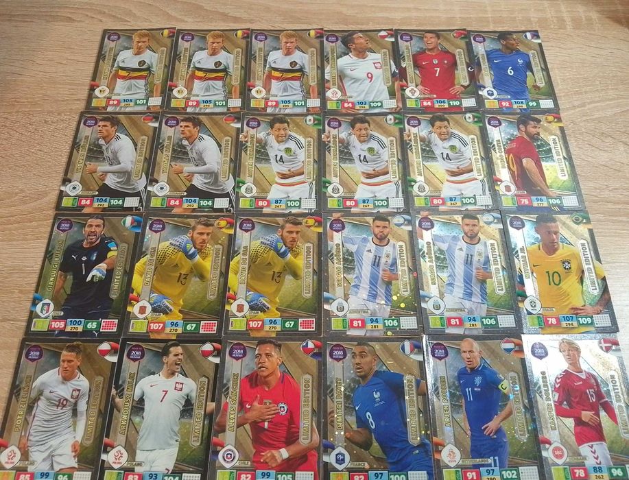 Karty Limited Edition Road To World Cup Russia 2018