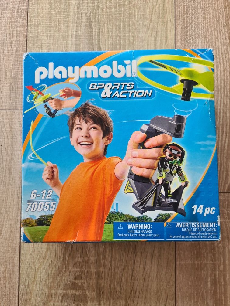 Playmobil Sports Action 70055 Agent Wyrzutnia Nowe