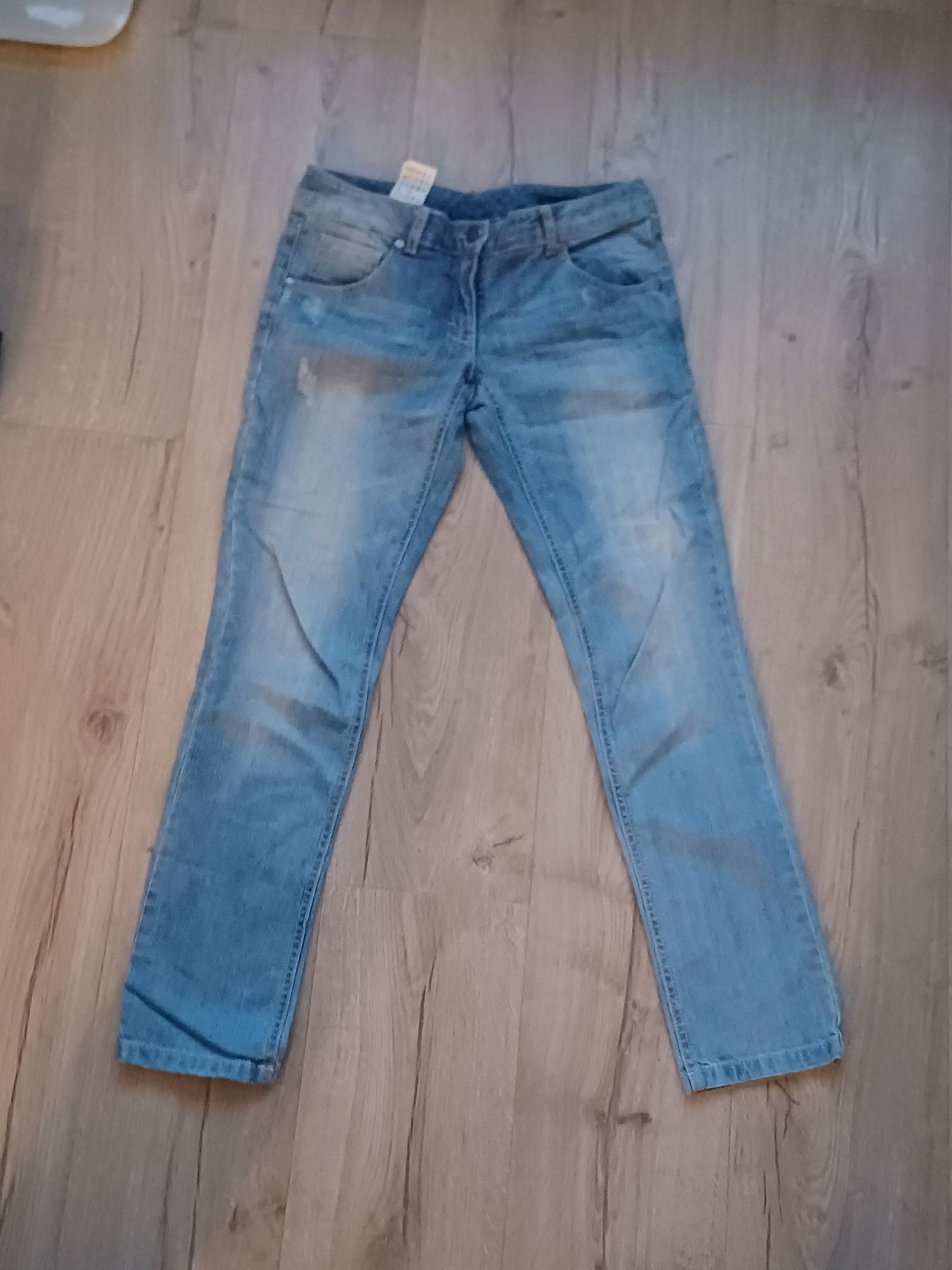Скінні джинс сині