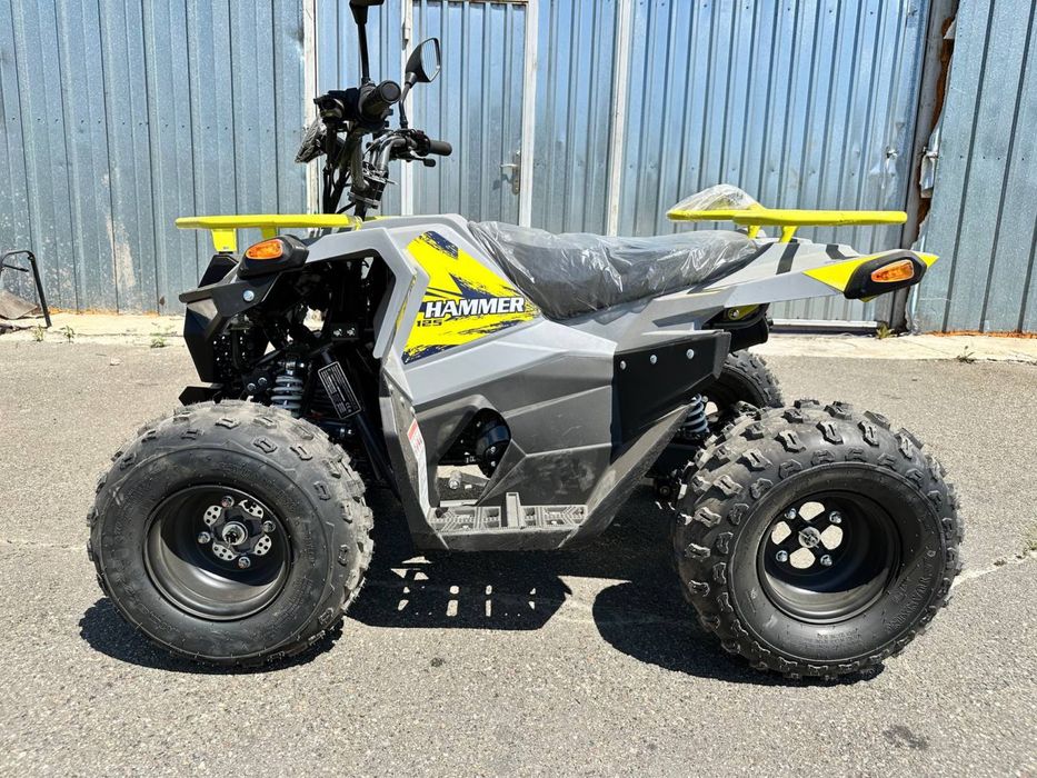 Квадроцикл Mikilon Hammer 125 (серый)