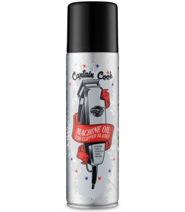 Óleo Spray Captain Cook/Barber Line para Máquinas de Corte