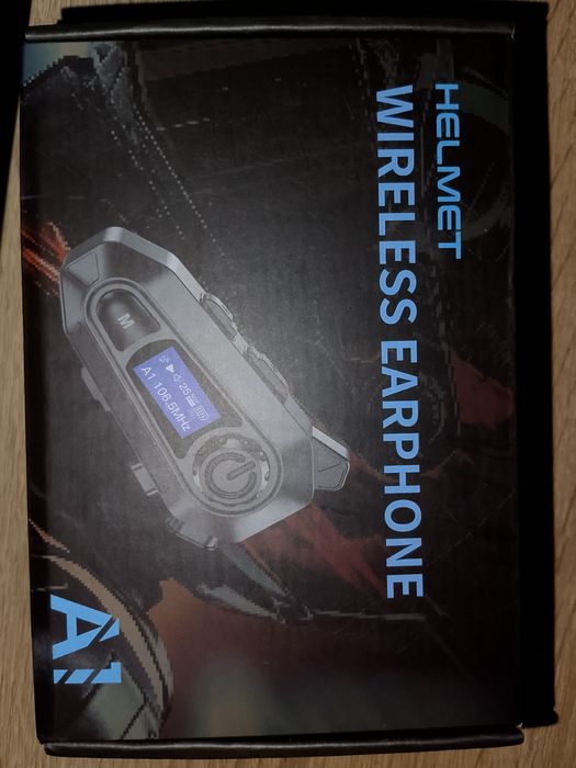 Nowy intercom motocyklowy na kask. Idealny na prezent