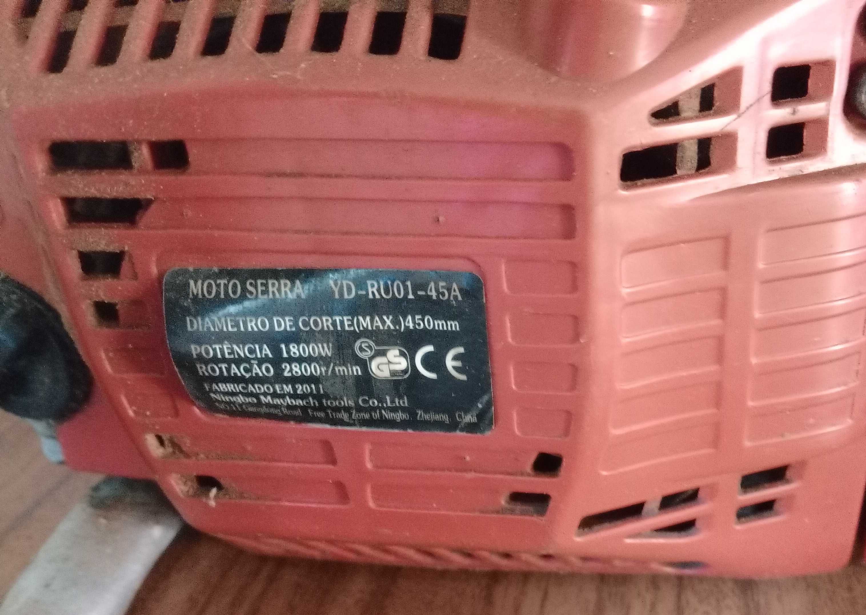 Moto serra 1800w