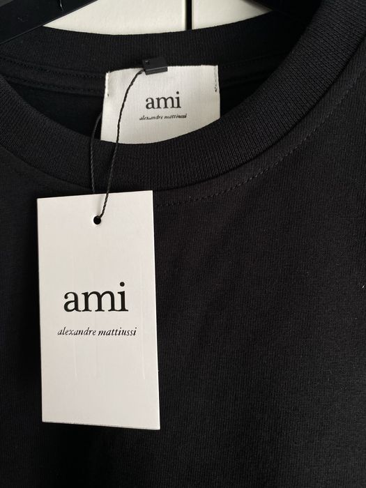 Ami Paris Tshirt Nova Preta