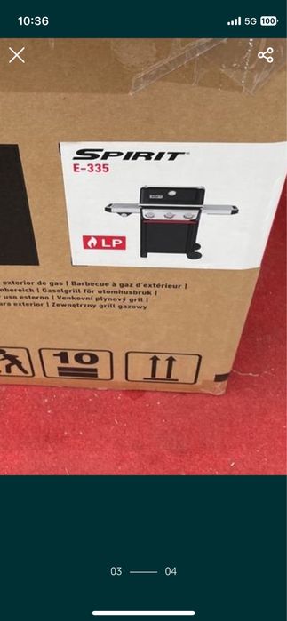 Grill gazowy Weber spirit e 335 dodatkowy boczny palnik