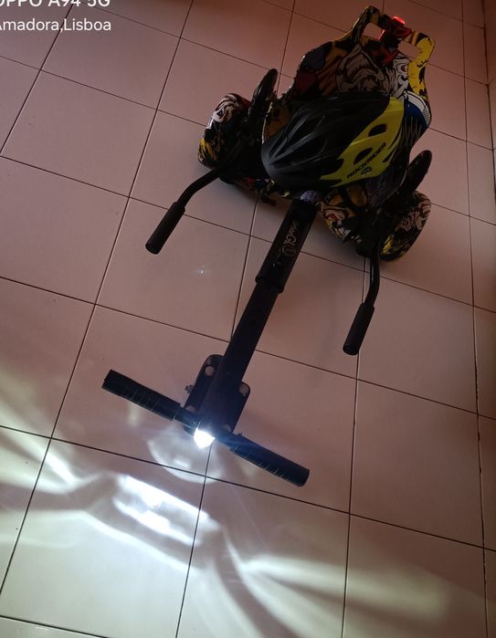 Hoverboard+kart como novo