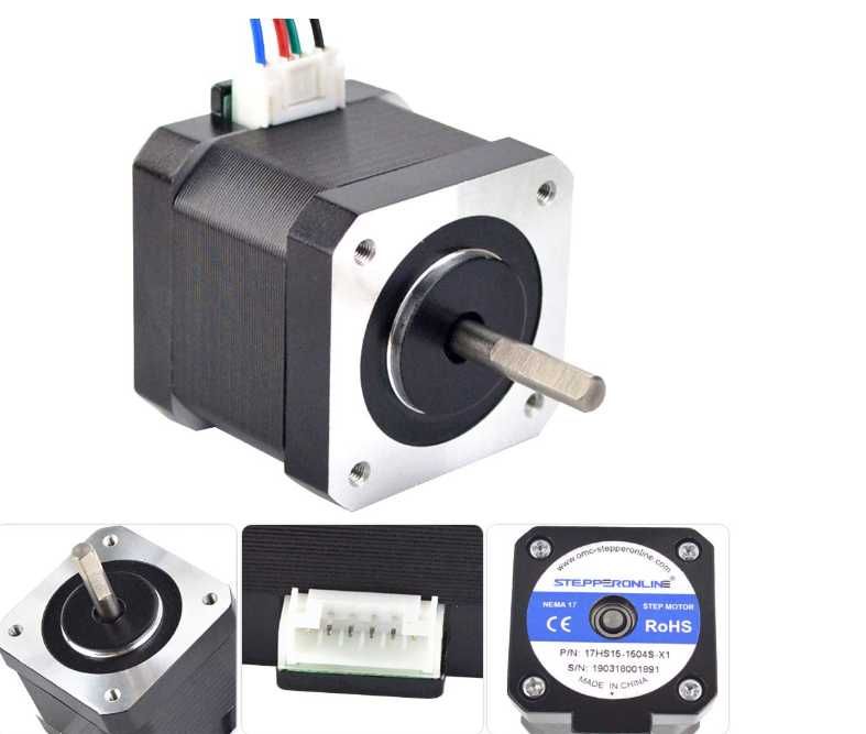 STEPPERONLINE Nema 17 Bipolar 45Ncm 1,5 A 12 V 42 x 39 mm