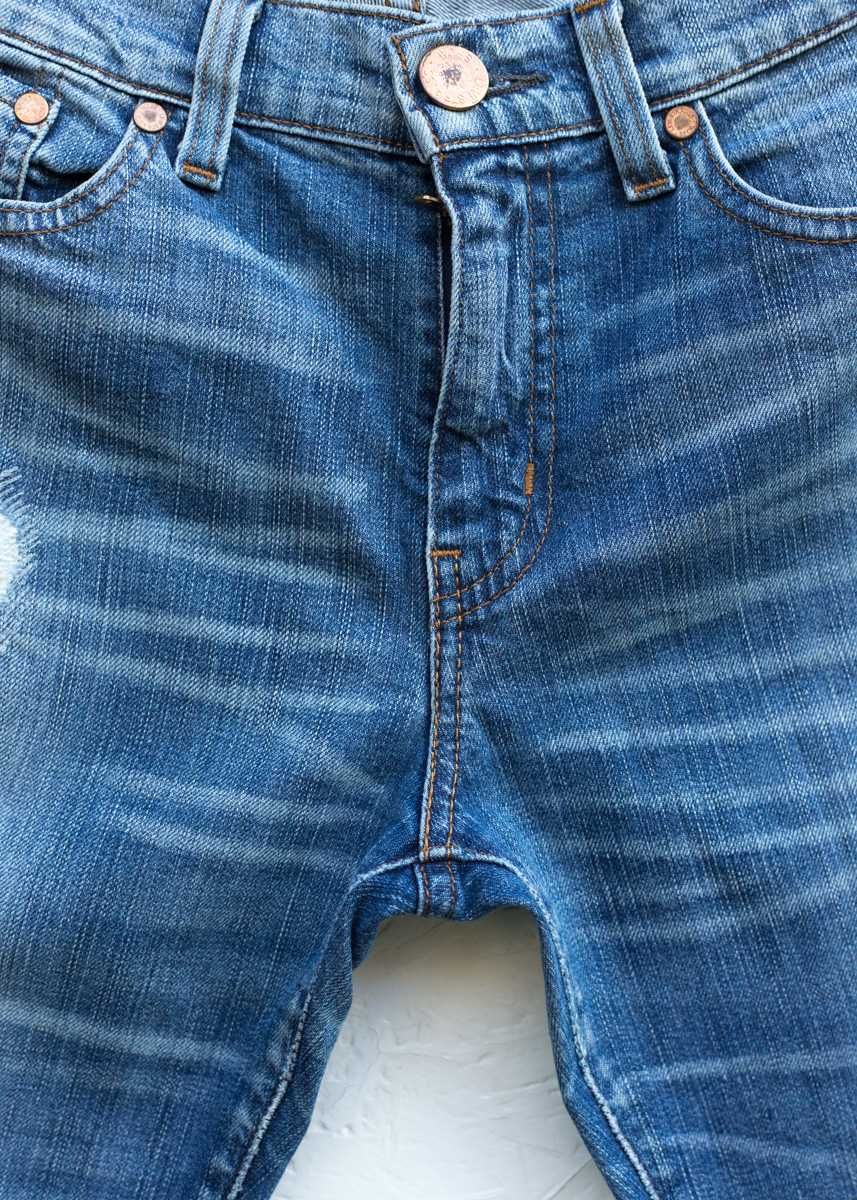 Levi's 520 W30 L32 przecierane jeansy slim fit szyte w Polsce! #rare
