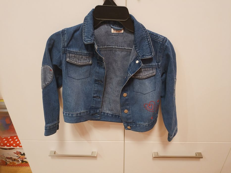Kurtka jeansowa dla dziewczynki