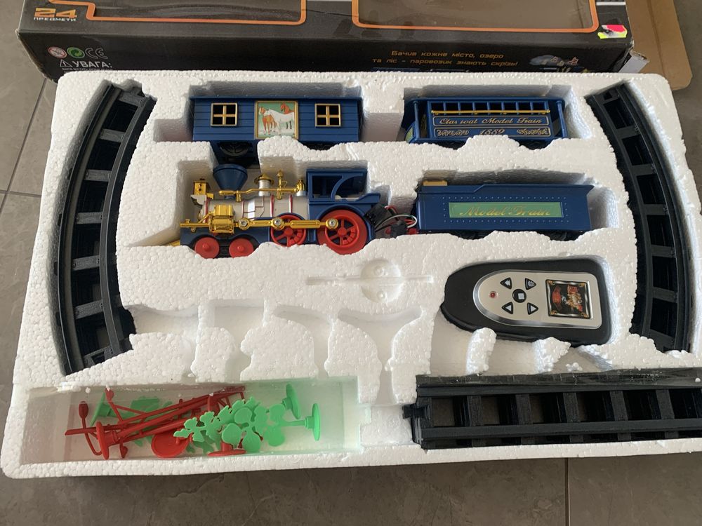 Дитяча залізна дорога Limo toy