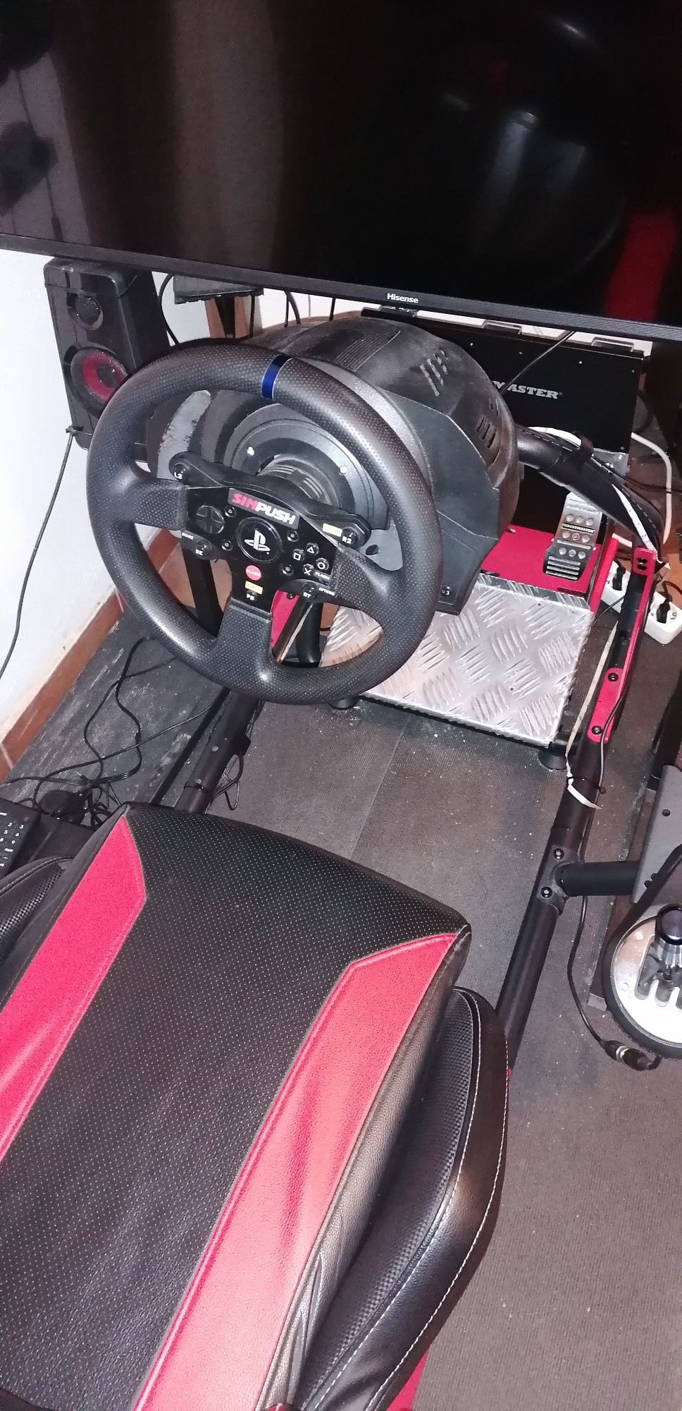 Thrustmaster t300 gt com t3pa-pro e shifter