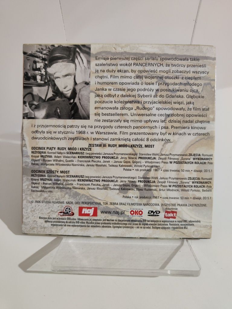 Czterej pancerni i pies odcinki 5 i 6 DVD