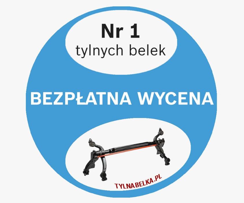 Tylna belka skrętna oś Renault Megane Scenic - 3 lata gwarancji