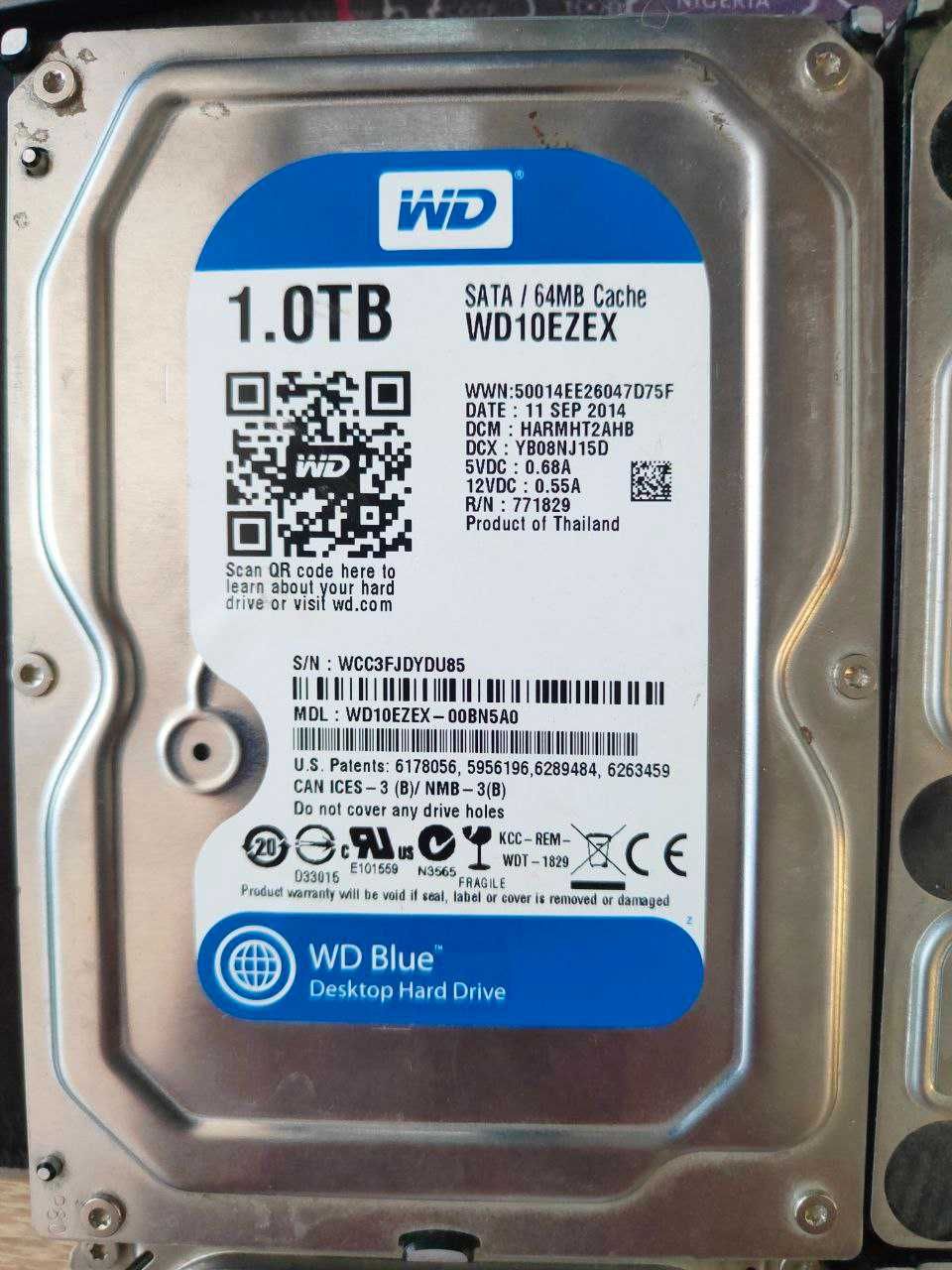 Жесткий диск HDD - 4 шт HD 2шт Sata 3 и 2шт  sata2