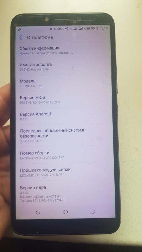 Сматфрн TECNO LA7 Pro