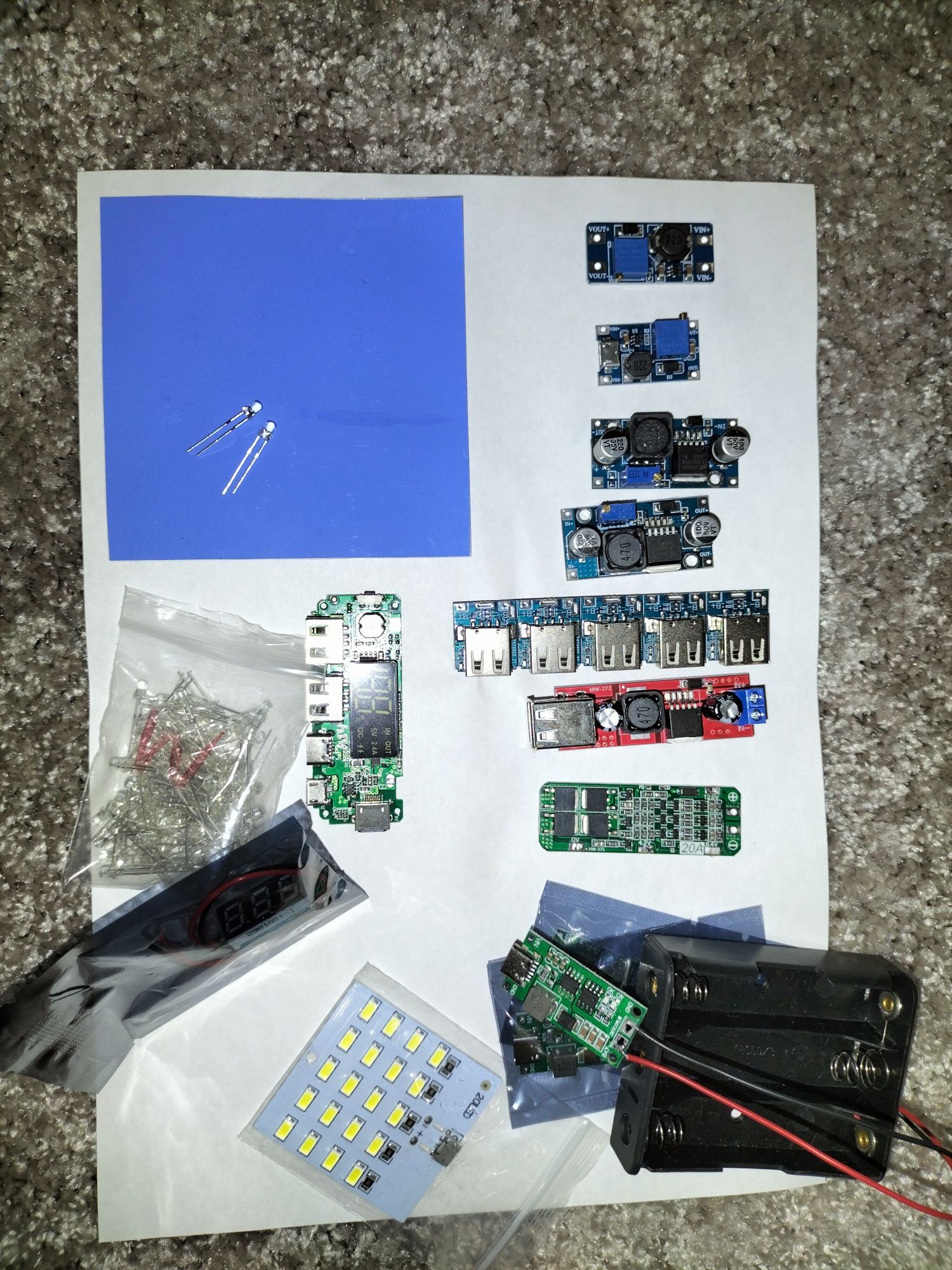повышающий преобразователь DC-DC BMS плата