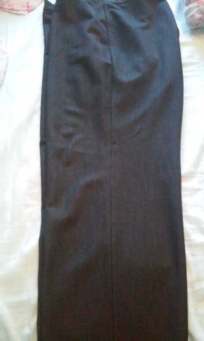 spodnium damskie (żakiet+spodnie) rozm.52 grafitowy