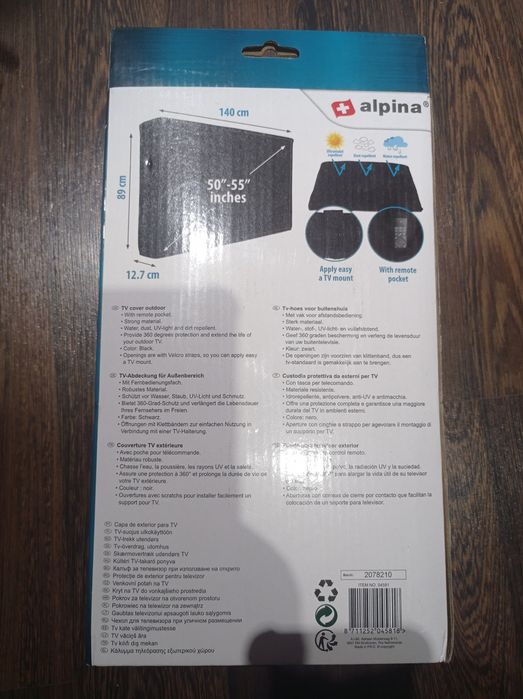 Pokrowiec osłona na telewizor 50/55 cali