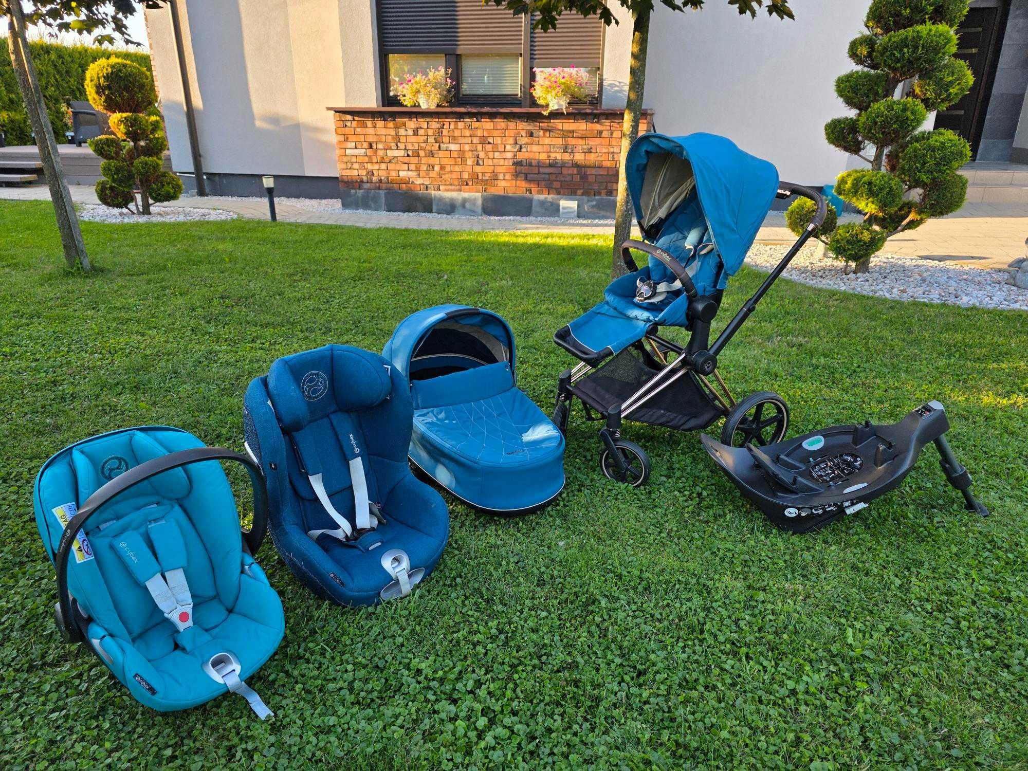 Wózek Cybex Priam 2.0 4w1 + fotelik Cybex Sirona LIONELO bujak gratis