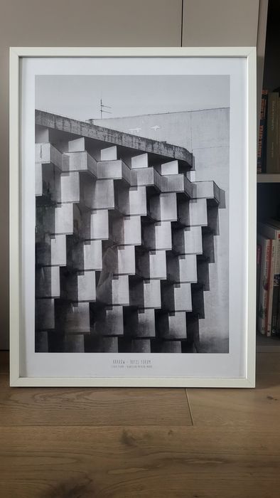 Plakat Architektura wraz z ramką