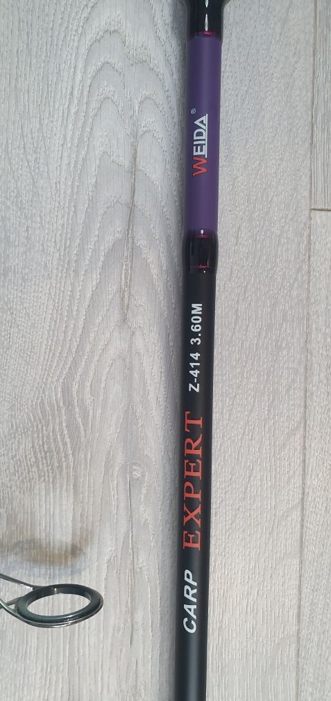 Карповое удилище WEIDA Carp Expert 3.6м и 3.9м 3.75 lbs 50мм кольцо  к