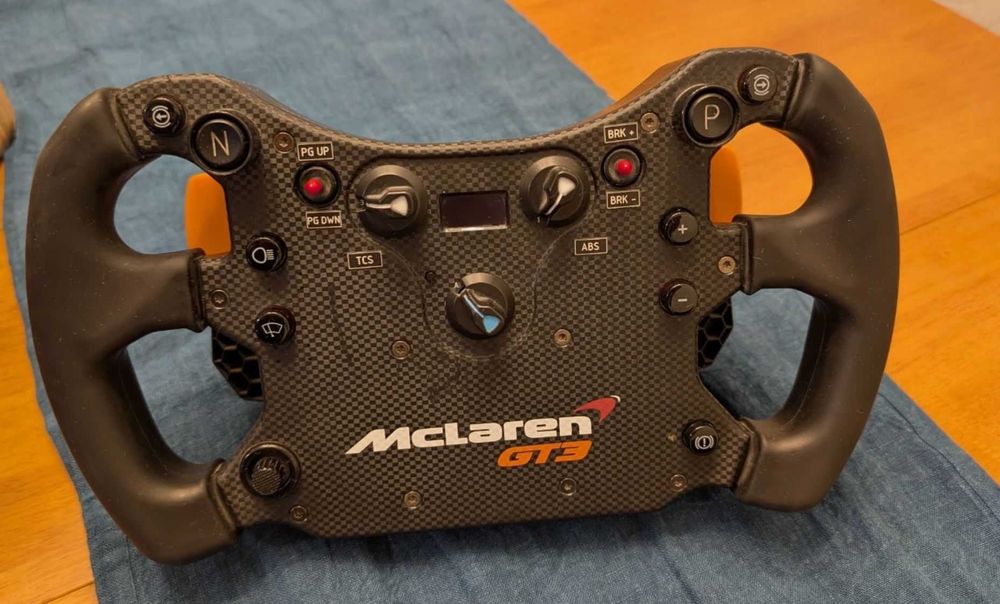 Fanatec CSL Elite McLaren GT3 V2 + QR2 Mount + Magnetyczne Paddles