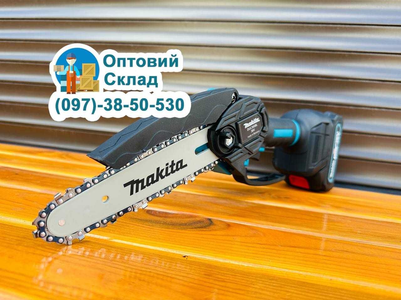 Акумуляторний Сучкоріз Makita DUC365 Міні пилка Гілкоріз 15см 36В-6Ач