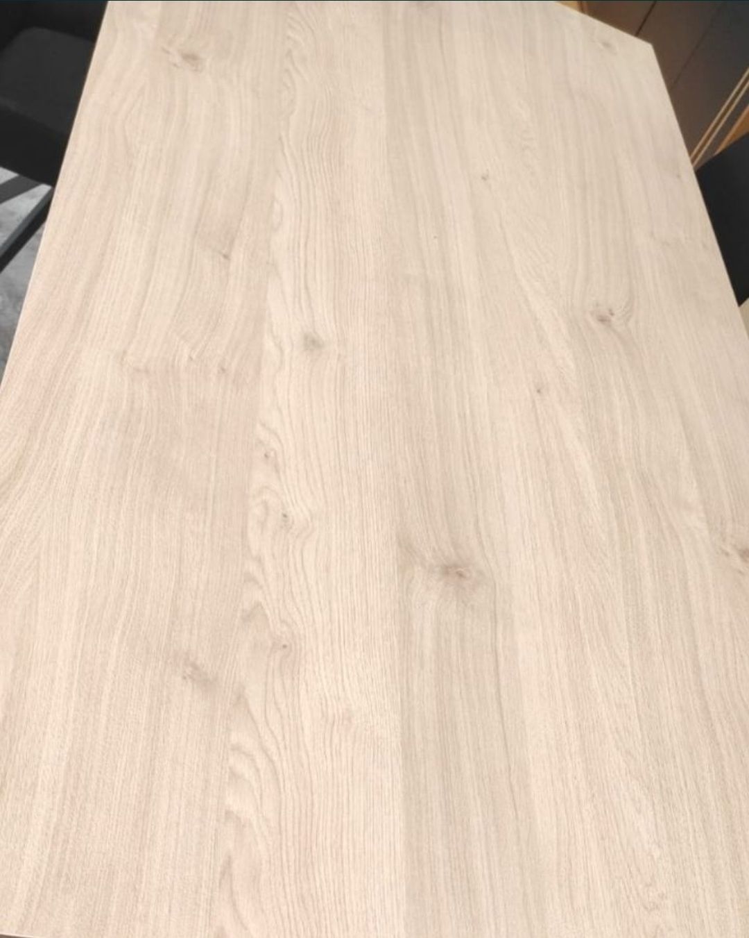 Mesa Sala com tampo madeira 2 Metros