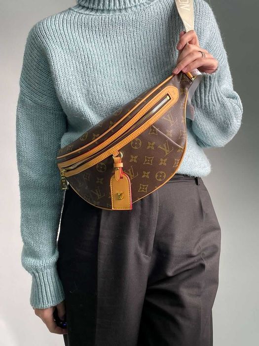 Сумка Louis Vuitton High Rise Monogram Bumbag (Оплата при отриманні)