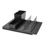 Conjunto de Escorredor RINNIG da IKEA Preto
