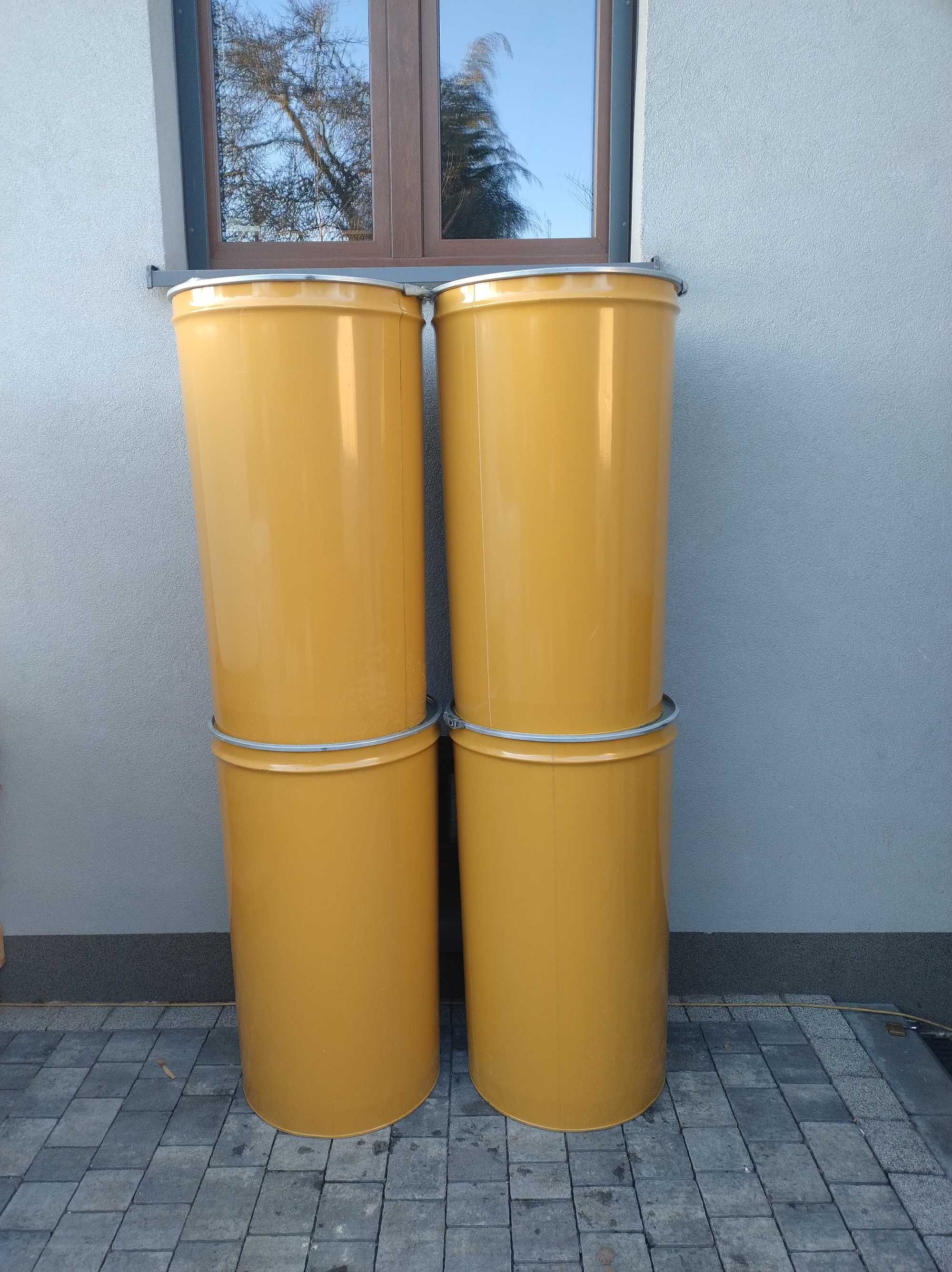 Beczki metalowe spożywcze 220 litrów.