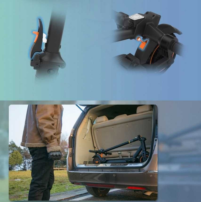 Hulajnoga elektryczna KuKirin S1 Max 350W 36V10,4Ah 8cal 25km/h NOWOŚĆ