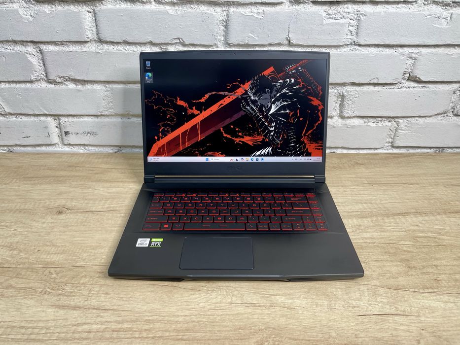 Потужний ігровий ноутбук MSI GF65 RTX3060 i5-10200 ідеальний стан