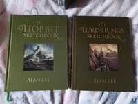 The Hobbit & The Lord of The Rings Sketchbooks - Autograf Alan Lee