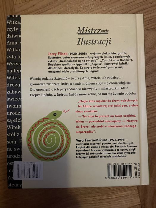 Zwierzyniec państwa Sztenglów Vera Ferra-Mikura Mistrzowie ilustracji