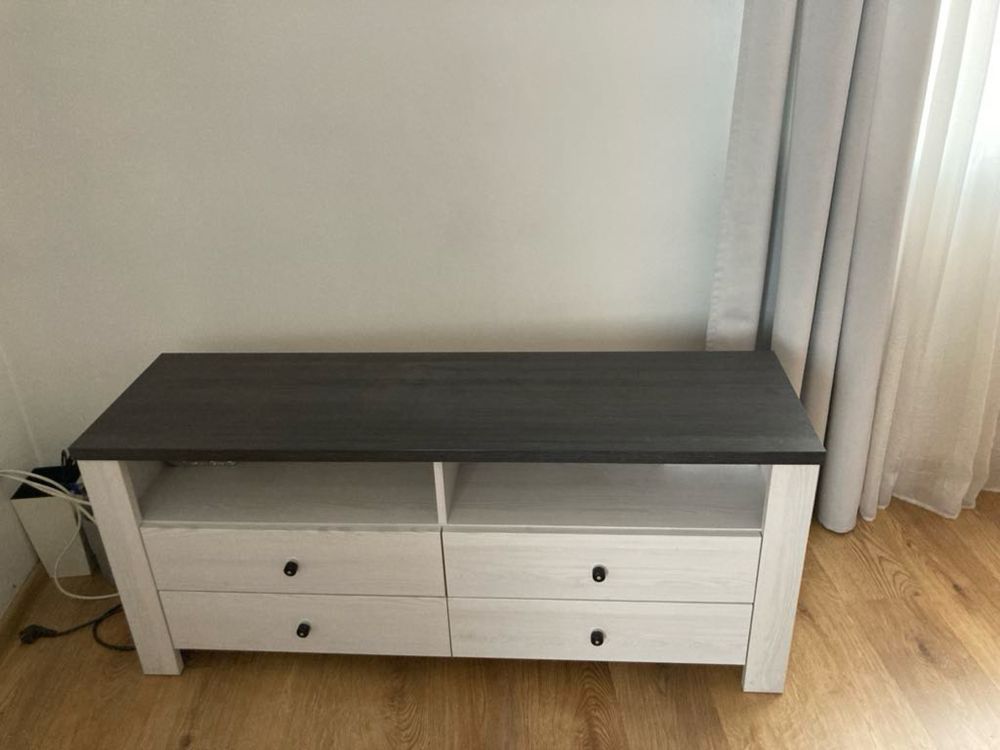 Meble do salonu Antwerpen Black Red White