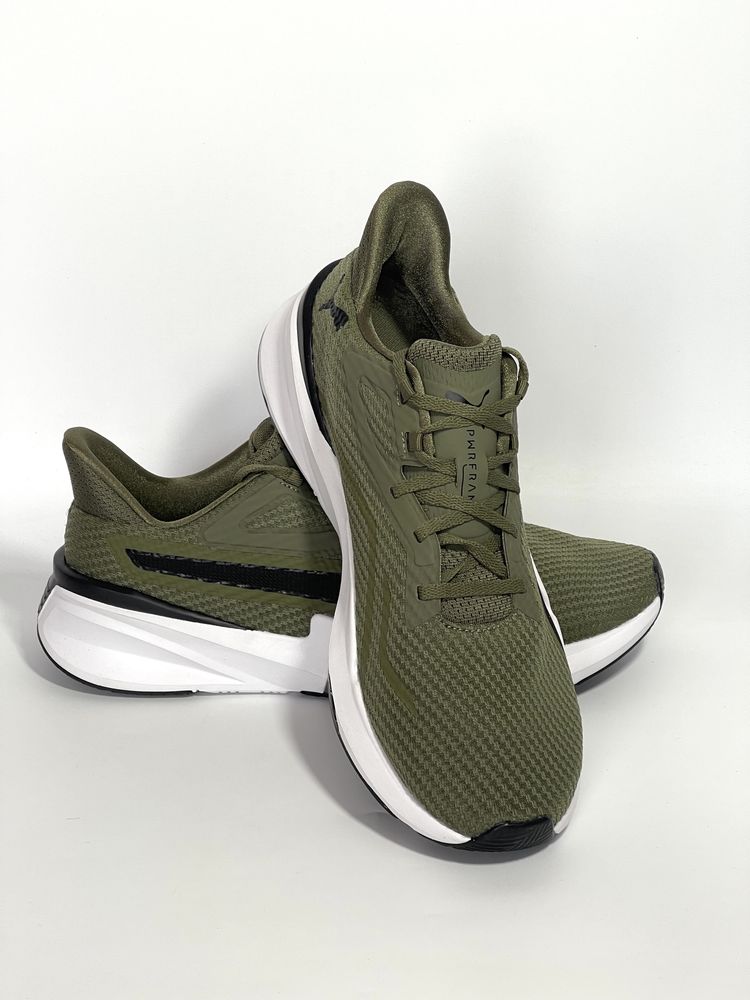 Оригінал Кросівки Puma Herren Pwrframe 376049-07 кроси хакі бігові 46